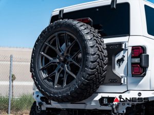 Ford Bronco Custom Wheels - HF6-4 by Vossen - Matte Gunmetal